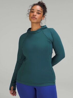 Lululemon Its Rulu Run Long Sleeve Hoodie
Green Jasper